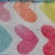 Swatch for Rainbow Hearts Fabric Poo Bag Holders