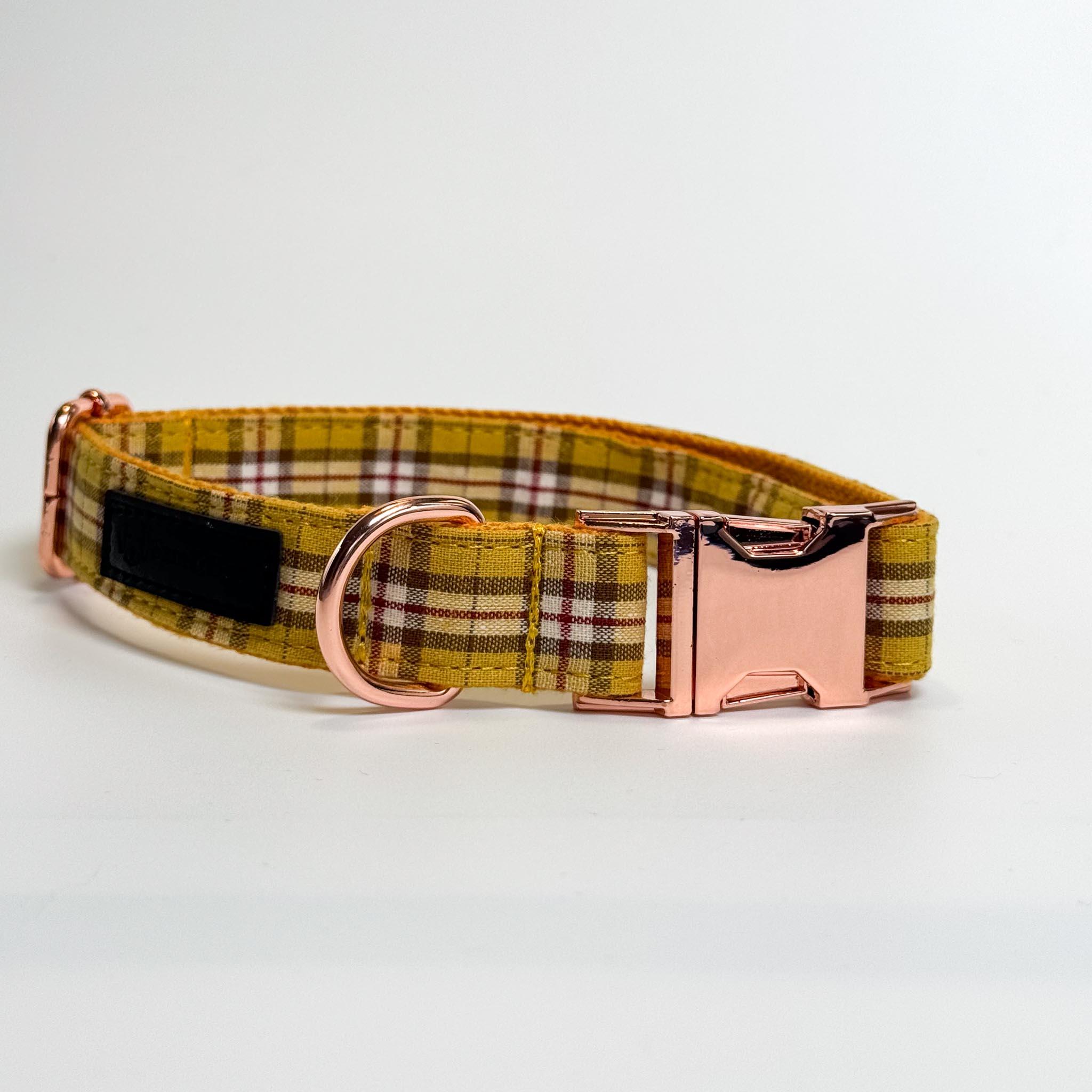 Tartan plaid 2024 dog collars