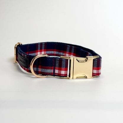 Great Scot Engraved Dog Collar - Sam and Dot