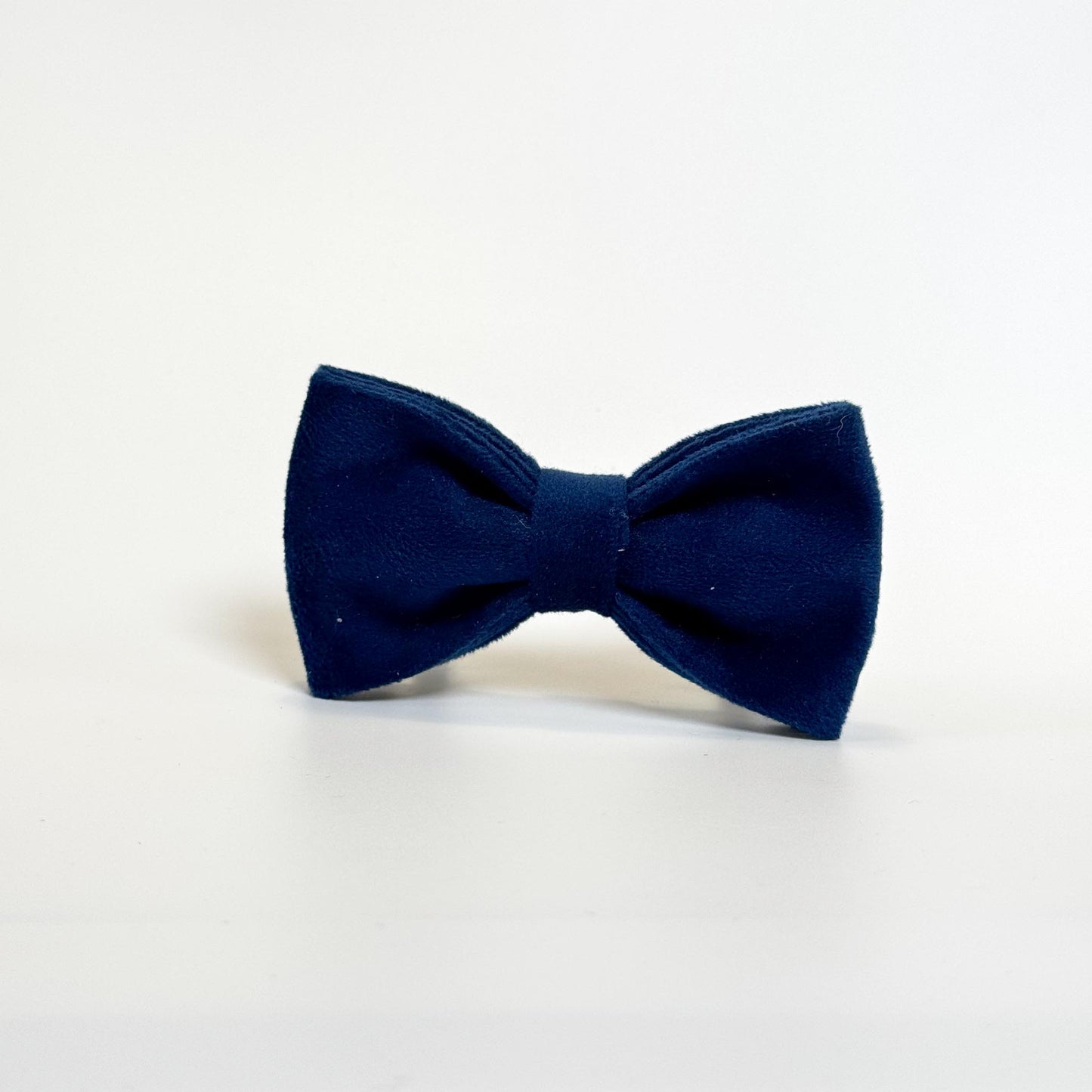 Blue Velvet Bow Tie - Sam and Dot