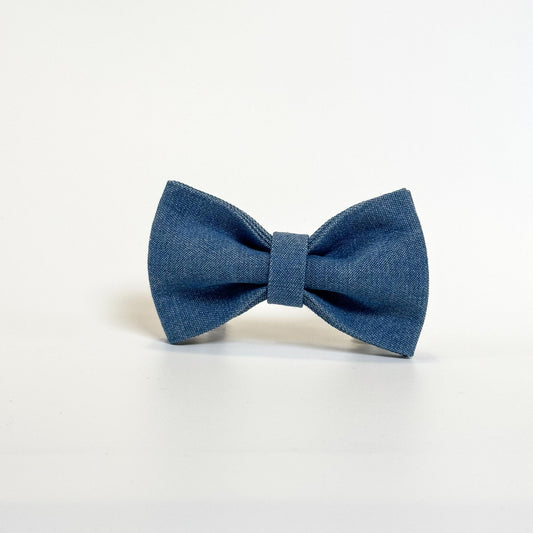 Double Denim Bow Tie - Sam and Dot
