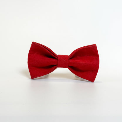 Fire Engine Red Bow Tie - Sam and Dot
