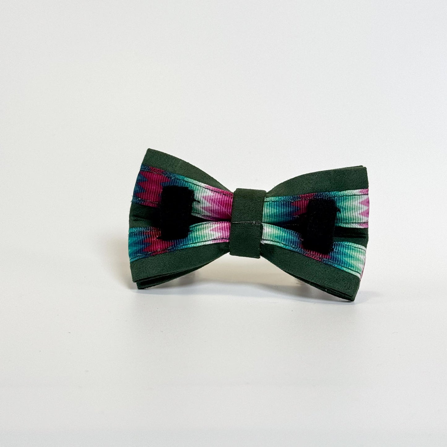 Pink & Green Bow Tie - Sam and Dot