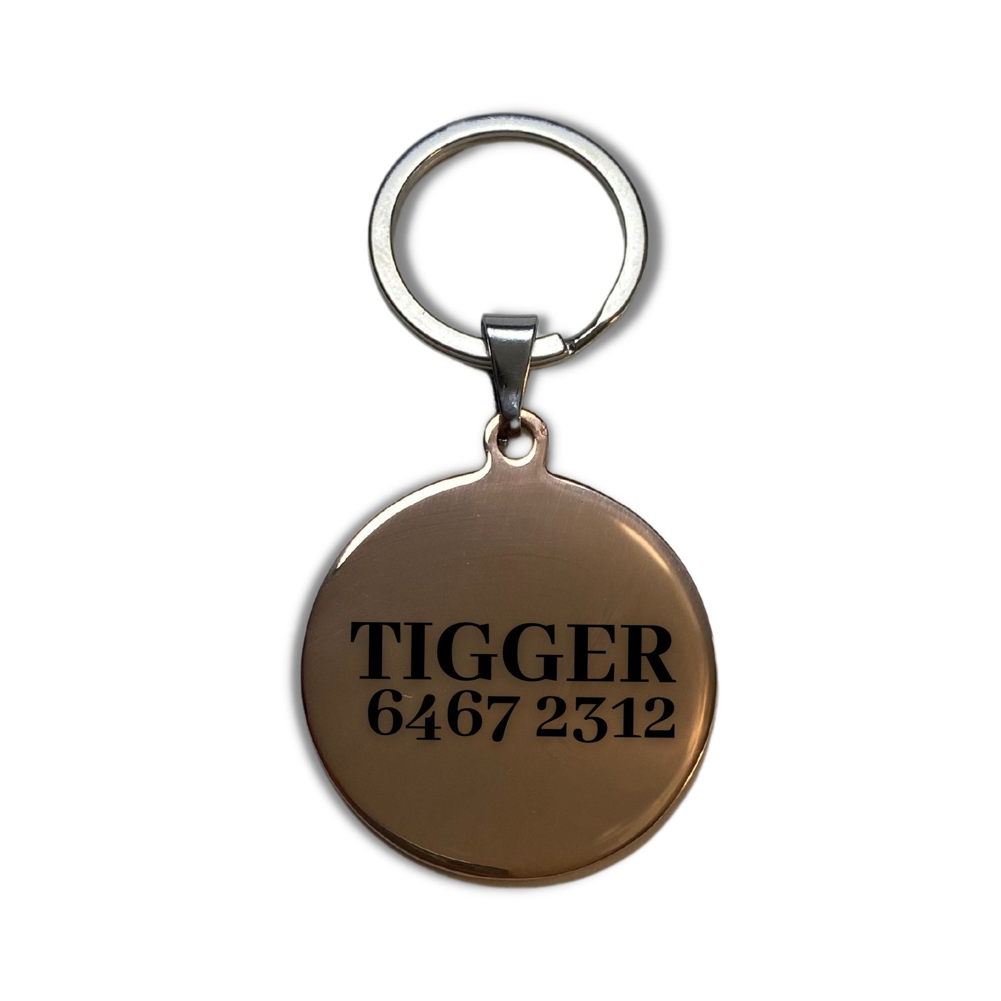 Engraved ID Tags for Dogs - Sam and Dot