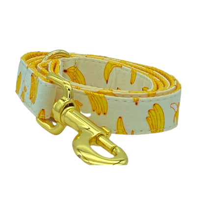 Banana's For You Engraved Dog Collar Set - Sam and Dot