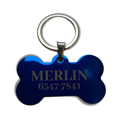 Engraved ID Tags for Dogs - Sam and Dot